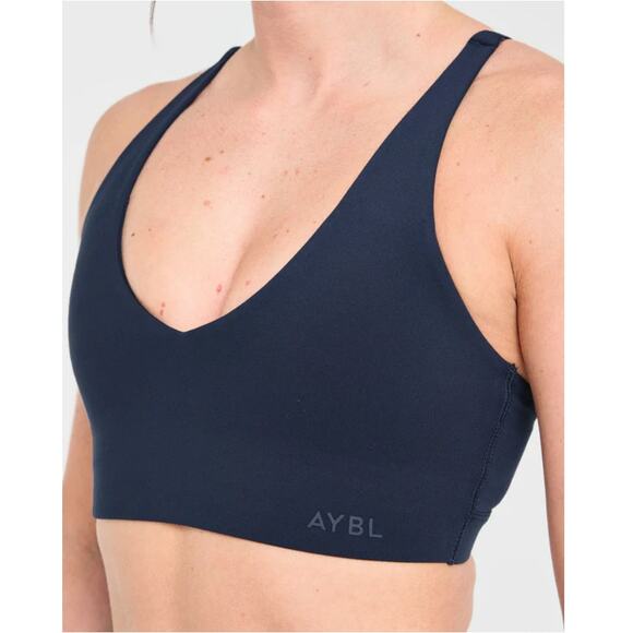 AYBL Navy Staple Sports Bra Size L - Picture 9 of 10